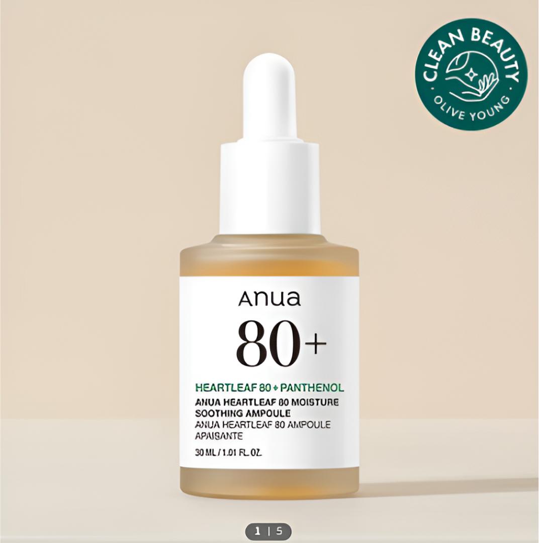 [ANUA] Heartleaf 80 Hydrating Soothing Ampoule 30 ml