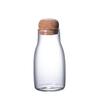 150ML/300ML/600ML cam gıda saklama kabı mantar kapaklı büyük kapasiteli mühürlü cam şişeler Pot kavanoz mutfak düzenleyici için