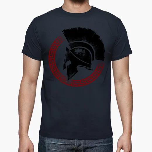

Spartan Helmet TShirt Summer Cotton ONeck Short Sleeve Mens T Shirt New S3XL 4XL