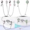 Newest Charms Bead Copper Lovely Cat Moon Eternal Love Heart Dangle Fit Original Fashion Bracelets Diy Jewelry