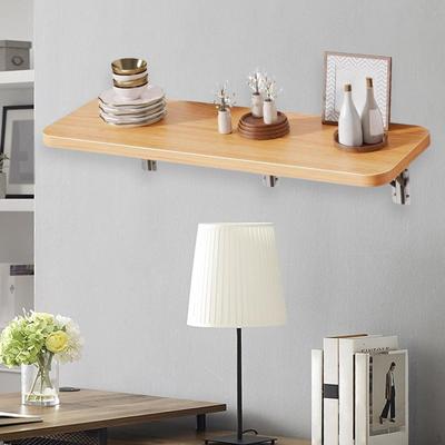 Folding Wall Shelf Mounted Table Versatile Foldable Organizer Floating for Toilet
