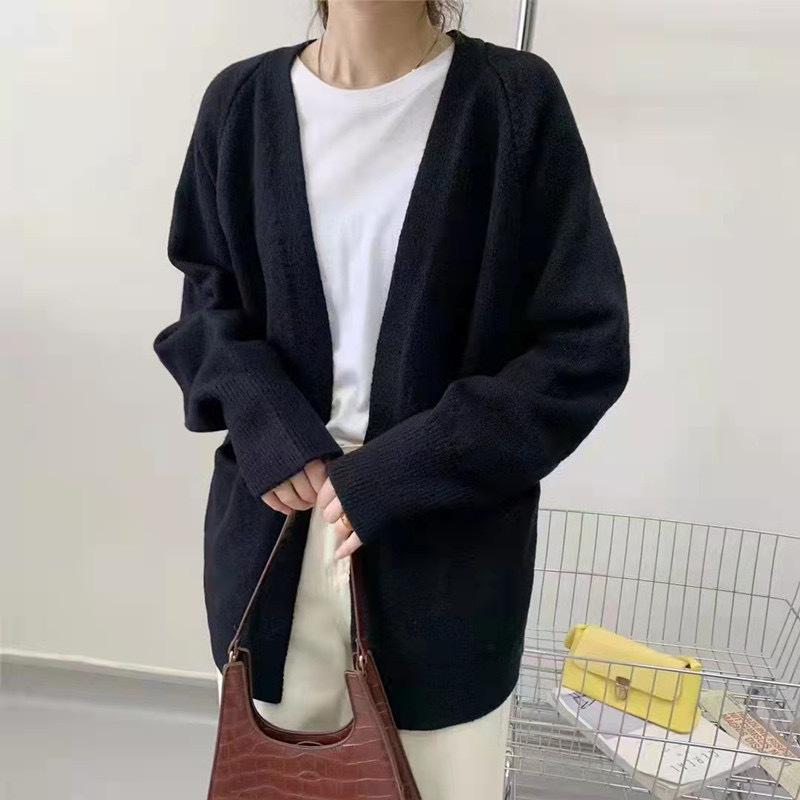 Sweater Jacket Women Wear In Autumn and Winter, New Loose Lazy Style Retro Small Soft Waxy Knitted Cardigan Women