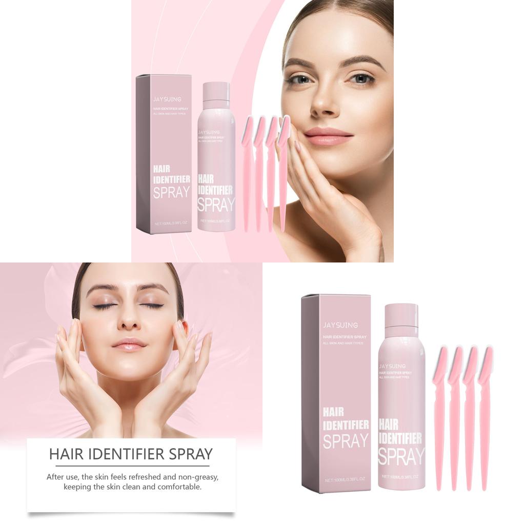 Facial Hair Spray With Moisturizing Care For Men And Women