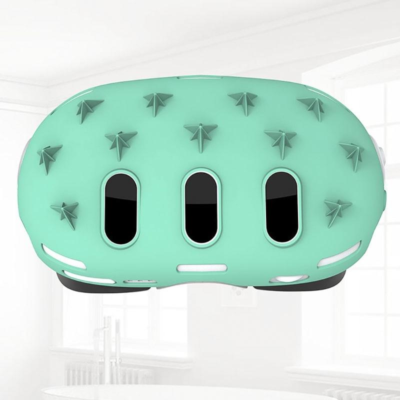 Essential 4pcs Accessories for VR Headset Protector Controller Grip Rocker Cap VR Facial Interfaces Controller Bracket