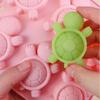 Turtle Silicone Mold Cartoon Tortoise Chocolate Candy Pudding Soap Ice Cube Tray Cake Decoration Cupcake Topper Resin Kitchen