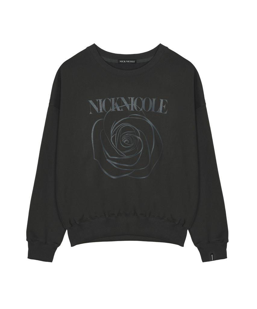 Nigaennikol Nicole Rose Printing Sweatshirt_12 Color