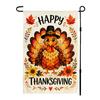 Durable Ornaments for Office Stacked Pumpkin Garden Flag, Burlap Look Fall Outdoor Decor, Festive Party Supplies Home Double Sided Holiday Yard
