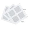 Disposable Shower Drain Hair Catcher Mesh Shower Drain Covers Floor Sink Strainer Filter Hair Stopper For Bathroom Kitchen