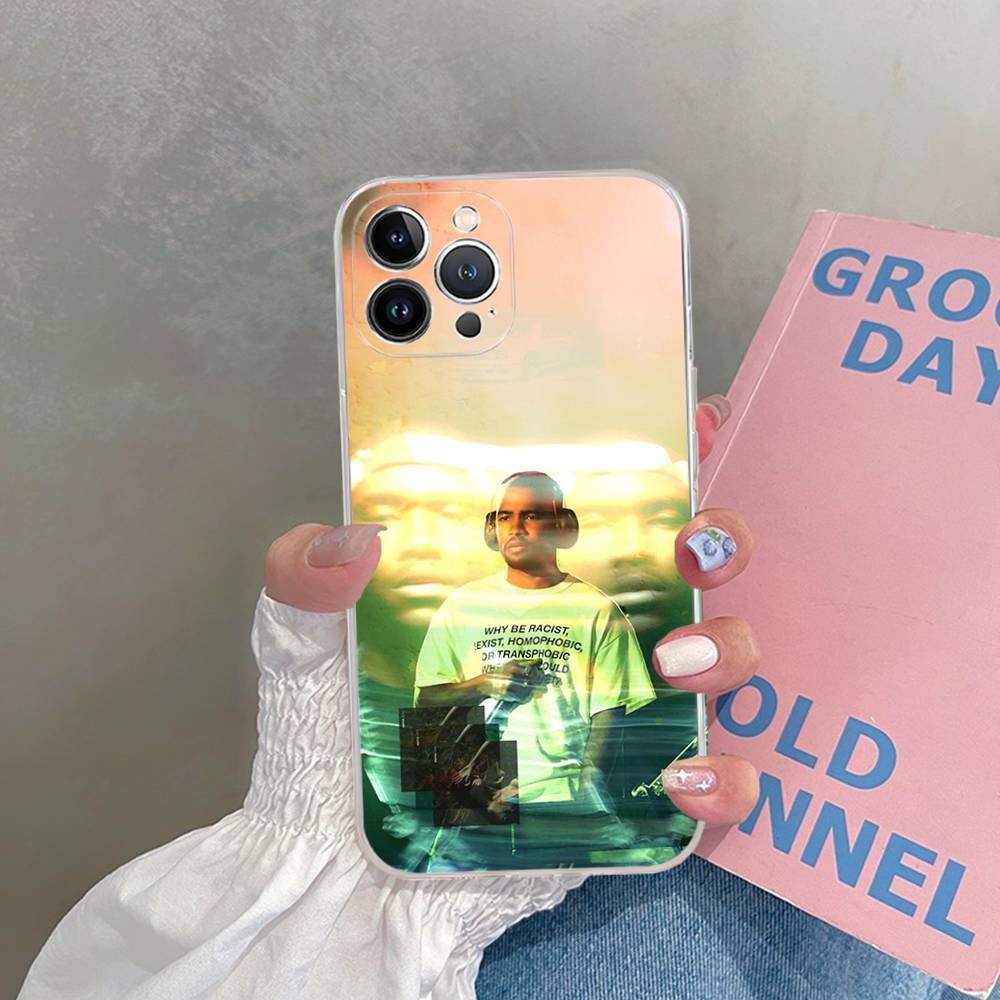 Singer Frank Blonde Oceans Hot For iPhone 17 16 15 14 13 12 11 Pro Max Plus mini Funda For Transparent Cover