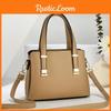 Chic Handheld Womens Pu Shoulder Bag With Inner Pocket For Casual Outings