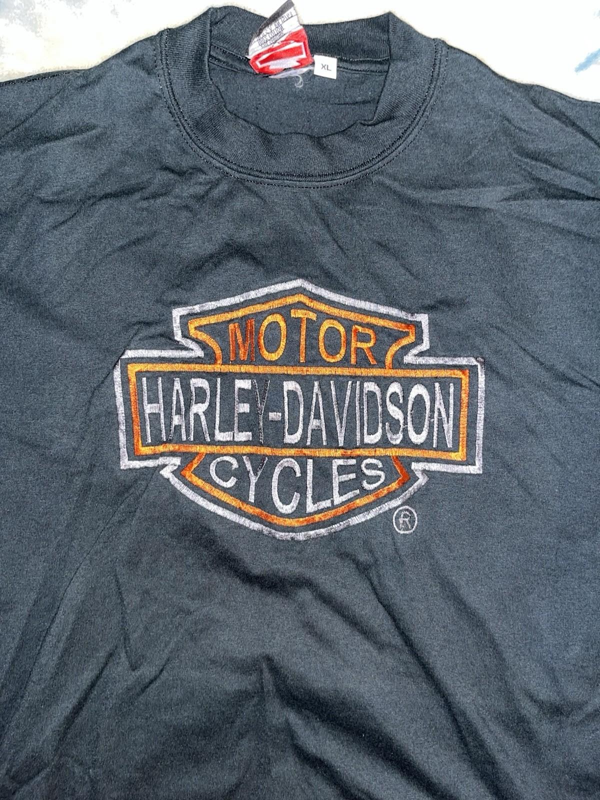 Vintage Harley Davidson Cycles Biker Motorcycle Shirt XXXXL