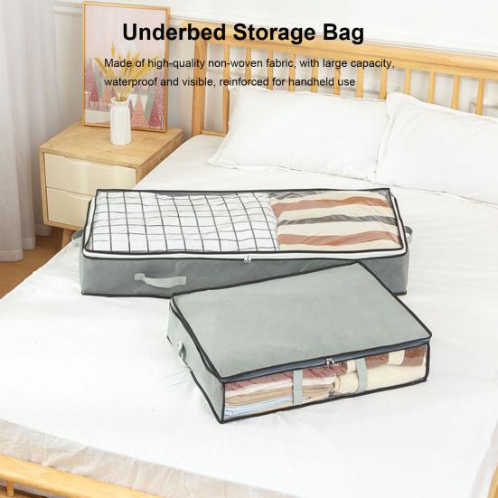 

Тканевый художественный чехол для хранения одеяла, прочный чехол для спальни, толстая стеганая сумка