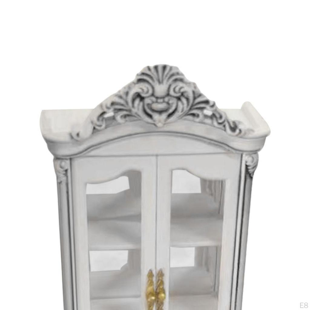 1:12 Dollhouse Cabinet Can Be Open Props Furniture