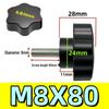 Adjustable Plum Blossom Plastic Head Star Handle Screw Bolt