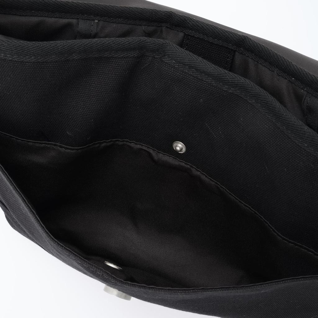 Lee Arcana Cotton Flap Shoulder Large Bag, Lightweight, Multifunctional, Capacity, Black, 320-1302, 320-1302-01