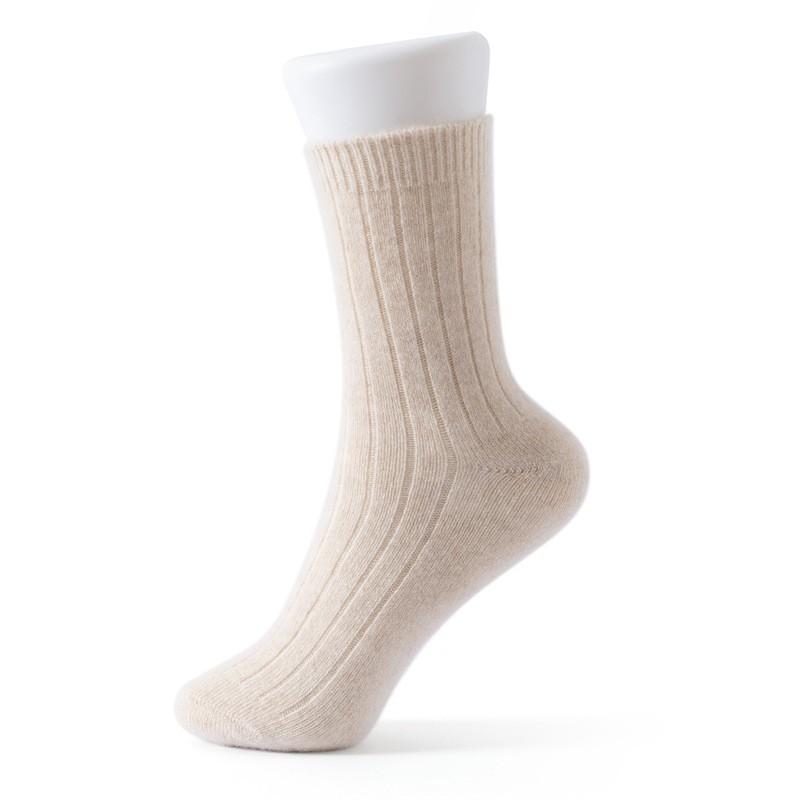 Calzini Corti 100% Cashmere Morbidi Traspiranti Caldi Casual Uomo Donna