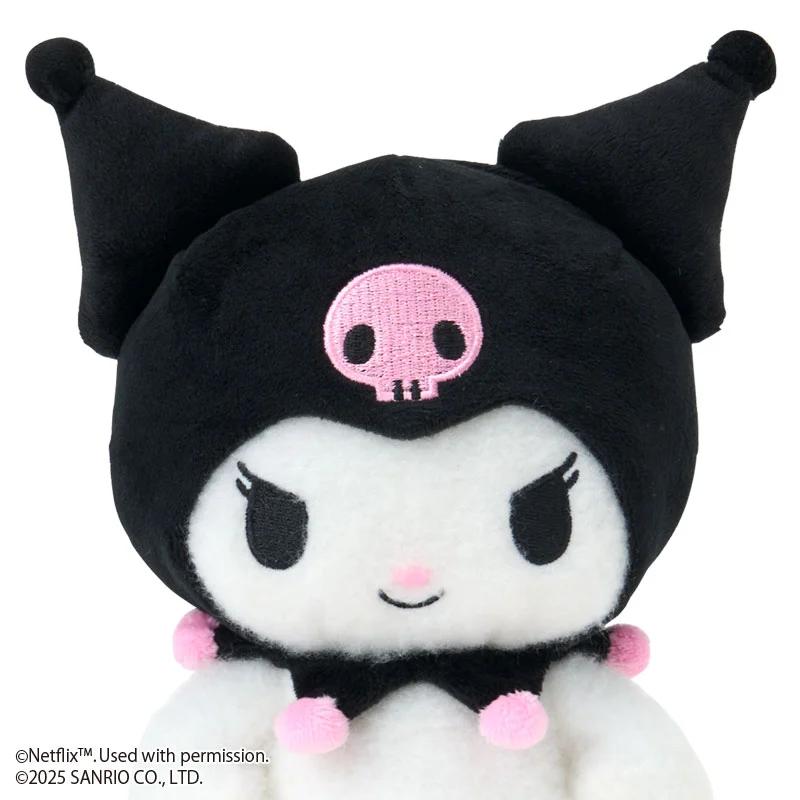 Sanrio KUROMI Plushdoll ( Netflix Original Anime My Melody & KUROMI ) NEW