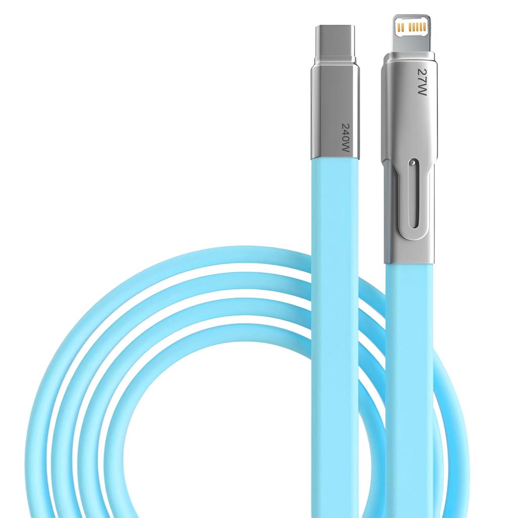 240W PD 4-in-1 Multi Charging Cable USB C Fast Data Sync Wire Compatible With All Smart Phones