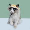 Breathable Pet Sun Hat Adjustable Pet Fisherman Hat High-quality Dog Sunshade Hats