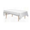 3pcs Waterproof Plastic Table Cover Oil Proof Rectangular Tablecloth  For Parties