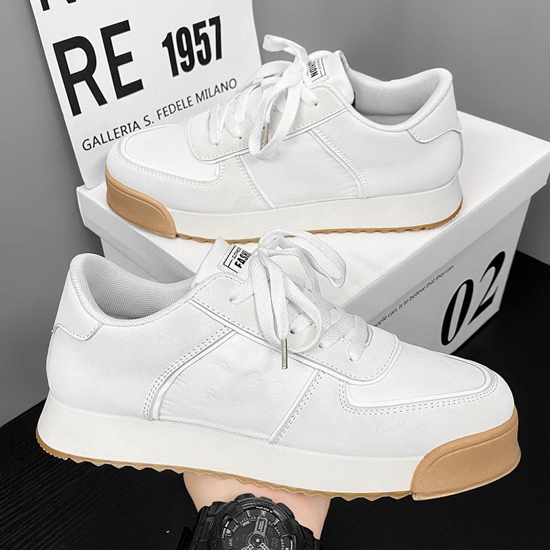 

Men s shoes 2025 new spring breathable men s sports and leisure board shoes running Internet celebrity popular versatile tide shoes 45