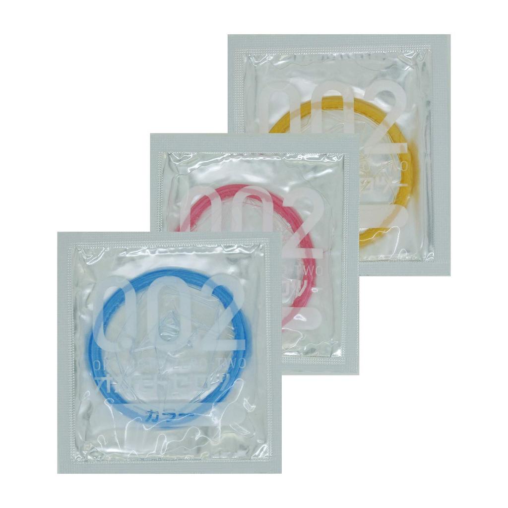 Okamoto Condoms Okamoto Zero Two Pack of 6 0.02 Color,