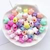 Star Heart Shape Beads For Kids Colorful Loose Beads Hair Tie Accessory For Creative Braiding And Crafting Project Supply