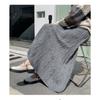 Women's Autumn and Winter Mid-length Wave Diamond Knit Half-body Skirt