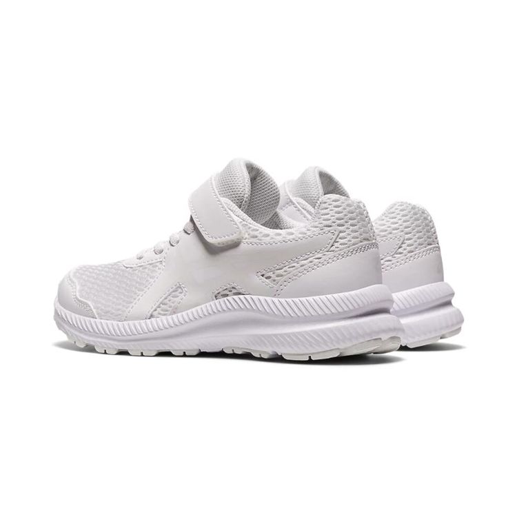 Asics Gel-Contend 7 Low Top Kids Running Shoes Classic White Kids Running Shoes 1014A194-103