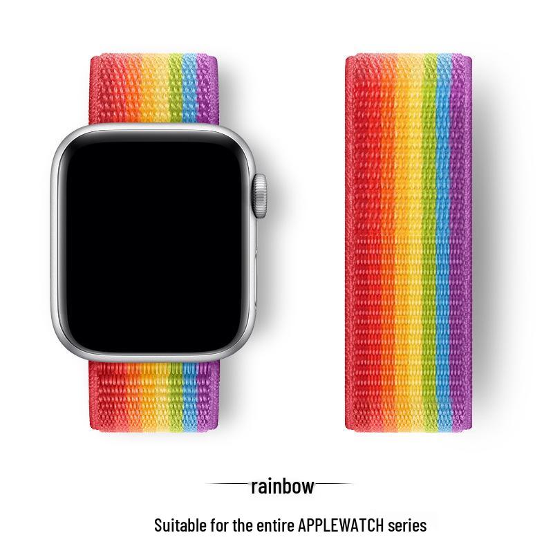 Nylon Braided Strap for Apple Watch Ultra, Series 9-4