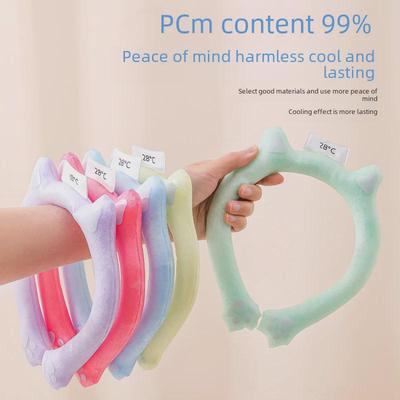 Summer Heat Relief PCM Neck Collar for Outdoor Sports and Heatstroke Prevention