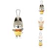 Jyp Felix Cartoon Plush Keychain Bag Pendant Soft Stuffed Plant Toy High-quality Gray Wolf Keychain