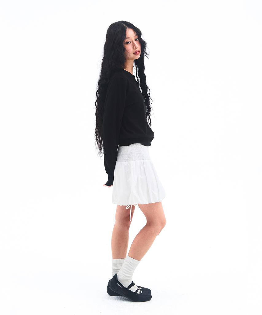 Ames Worldwide Pumpkin Mini Skirt White