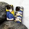 Чохол для телефону Blue-Lock Бачіра Мегуру Для iPhone 17,16,15,14,13,12,11 Plus,Pro Max,XS,Кольоровий Сріблястий всередині