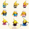 Pikachu Auto Dekoration Camouflage Outfit PVC Actionfigur Modell Kuchen Dekoration