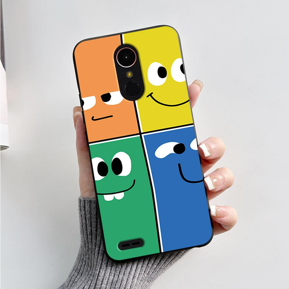 Case For LG K10 2017 X400 M250N /K20 Plus 5.3" Stylish Pattern Silicone Soft Phone Back Cover For LG K10 2017 Cases Bumper Coque