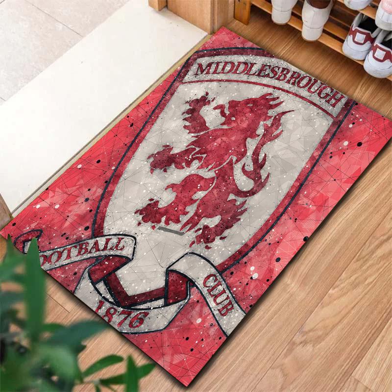 Middlesbrough Carpet Rug for Living Room Bedroom Home Sofa Decoration,Kids play Nonslip Floor Mat