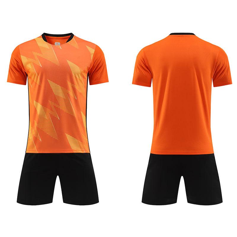 New Football Jersey Set Quick-drying Breathable Short-sleeved Adult Football Jersey Training Jersey Team Jersey Sportswear