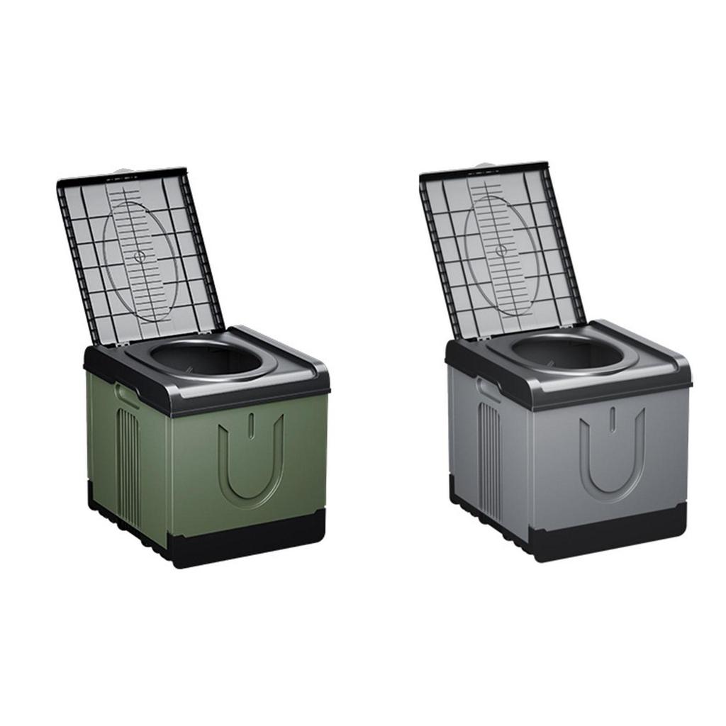 Folding Camping Toilet for Kids, Portable with Lid, Sturdy And Multi-Purpose Outdoor Travel