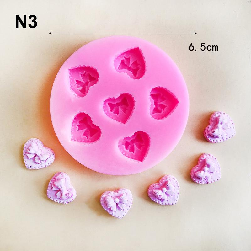 

Мини Звезда Сердце Печенье Силиконовые Формы для Мастики Конфеты Шоколад Кейк Поп Аксессуары Топпер для Кекса Инструменты для Украшения Кухня