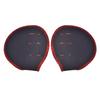 1 Pair Weight Lifting Weightlifting Protection Pads Gloves for Fitness Workout Exercise(Red)