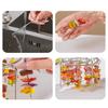 Space Saving Grill Detachable Vertical Barbecue Skewer Bracket Baking Needle Practical BBQ Tool Air Fryers Accessories