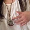 Holz Ethnisch Stil Halskette Blume Bohemian Stil Halskette Lange Pullover Kette Mädchen Geschenke