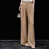 Pantaloni Larghi in Crepe di Cupro Lanser Estate 2026