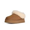 Designer-Schneestiefel mit dicker Sohle und erhöhtem Schaft, integriertem Lammfell-Wolle, für Damen im Winter 2024, Neue warme und flauschige Kurzstiefel