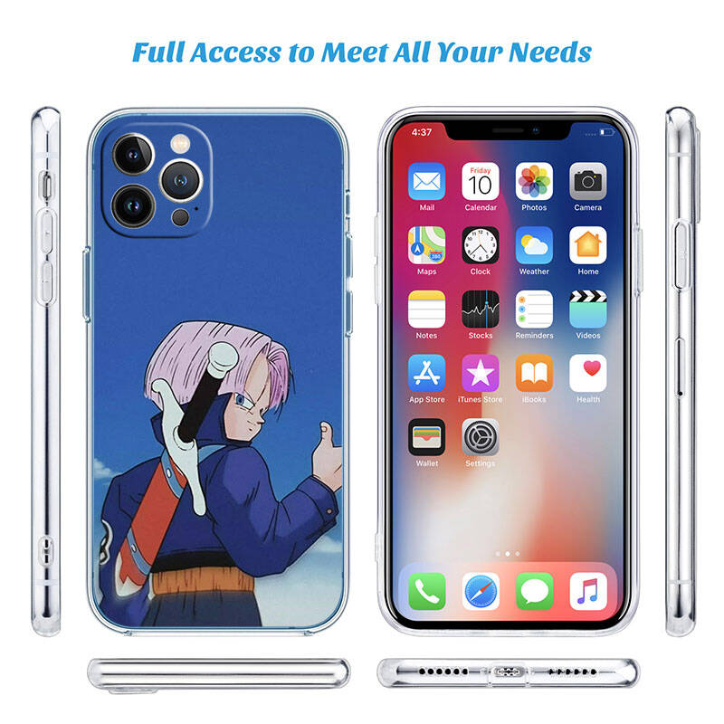 MH49 Dragon Ball Trunks Case for Motorola E7 G6 G7 G8 G9 Plus Power Play G10 G20 G04 E30 E40 E22 E20 E13 E15 G22 G23 G05 G75 G35 G55