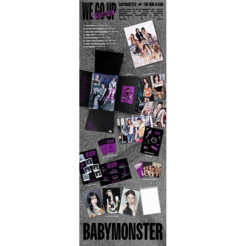 [Pre-order] BABYMONSTER -2nd MINI ALBUM [WE GO UP] POSTCARD Ver.