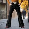 Men's Vintage 60s 70s Bell Bottom Pants Classic Comfort Flared Flares Retro Disco Outfits For Men