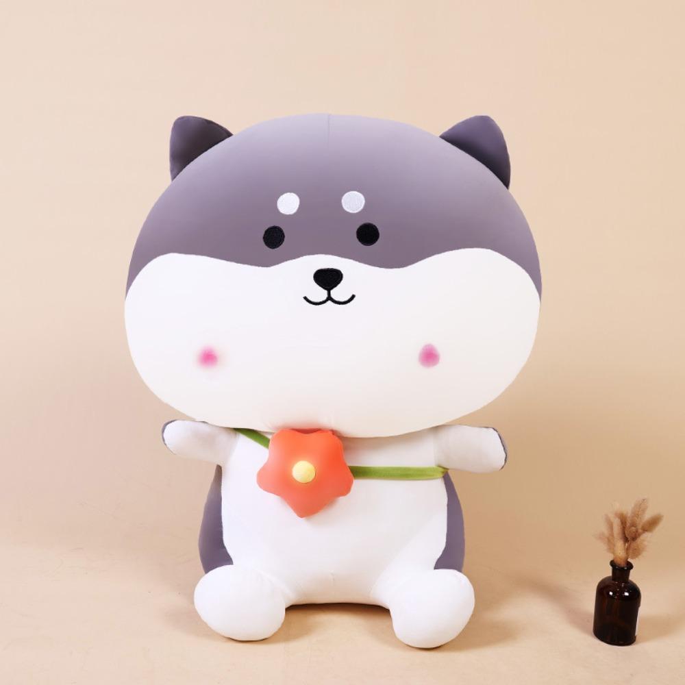 Accompany Toys Husky Dog Stuffed Toy Wedding Party Decor Baby Sleeping Pillow Husky Dog Plush Toy