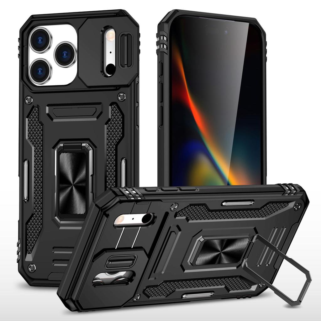 Luxury Shockproof Hybrid Rugged Hard Case Holder Phone Back Cover For Cell Phones